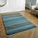 Abderdeen Striped Wool Hand Woven Area Rug