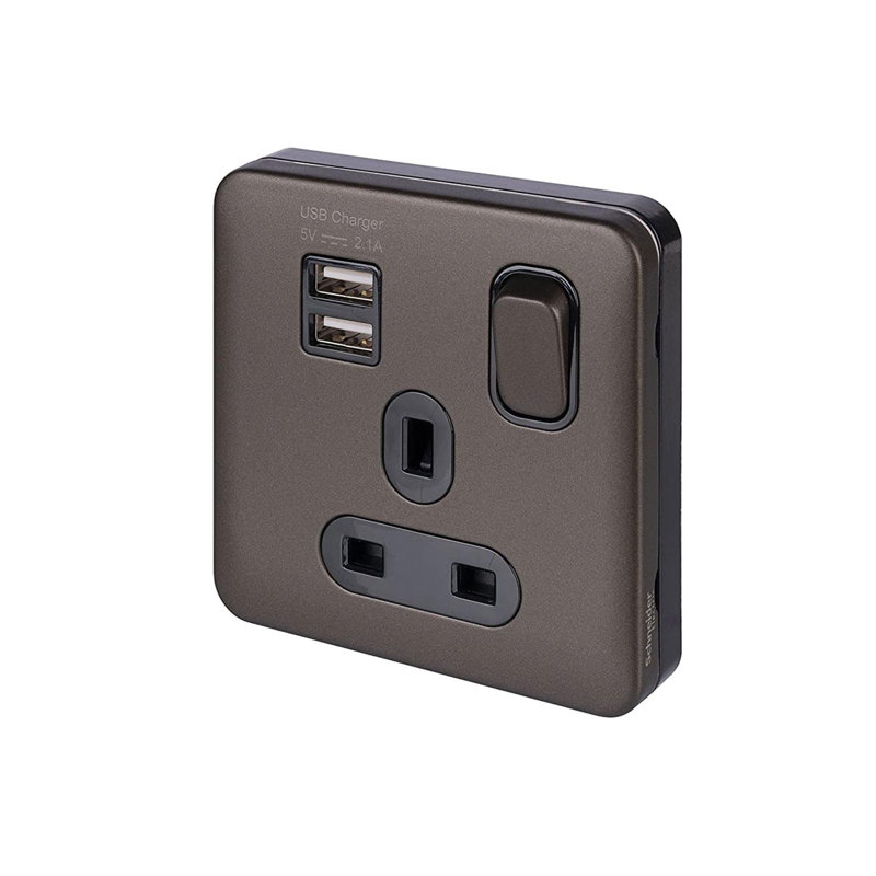 Switched Wall Mounted Socket