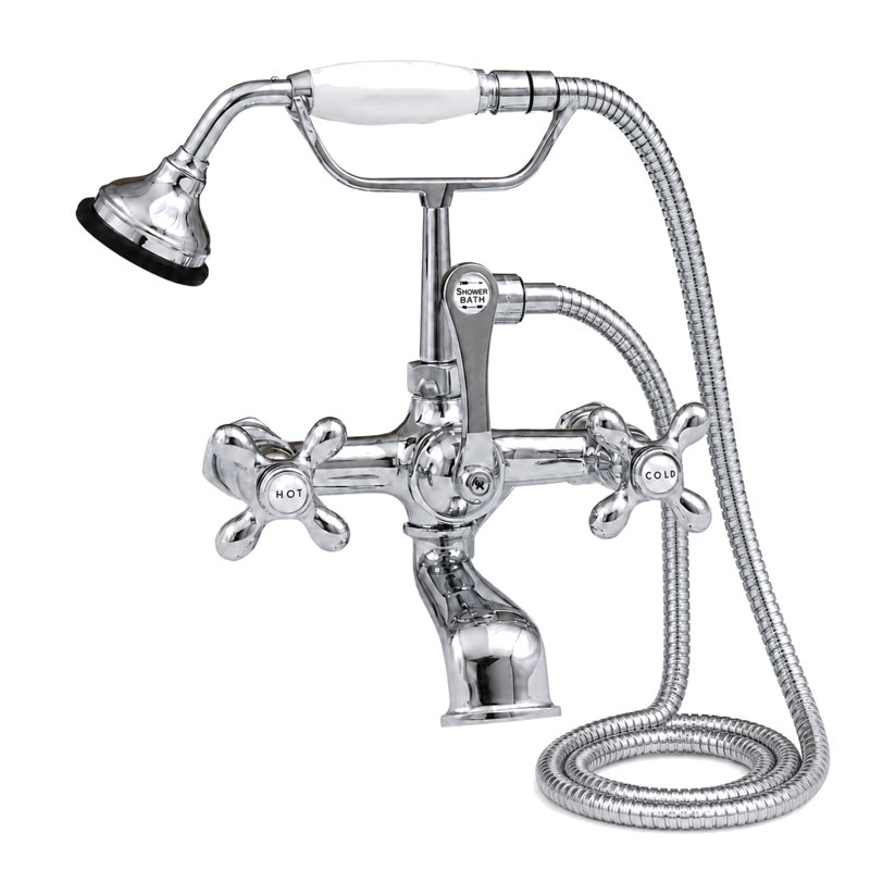 Ensemble de robinet de téléphone Thames par Strom Living, Chrome