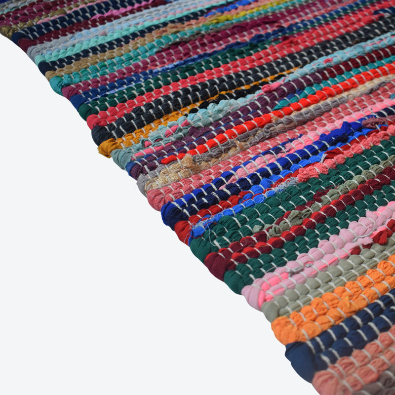 Dillow Solid Colour Hand Woven Area Rug, Rectangle 120cm W x 180cm L