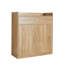 Novara 2 Door 1 Drawer Hallway Shoe Storage Cabinet-1667238805