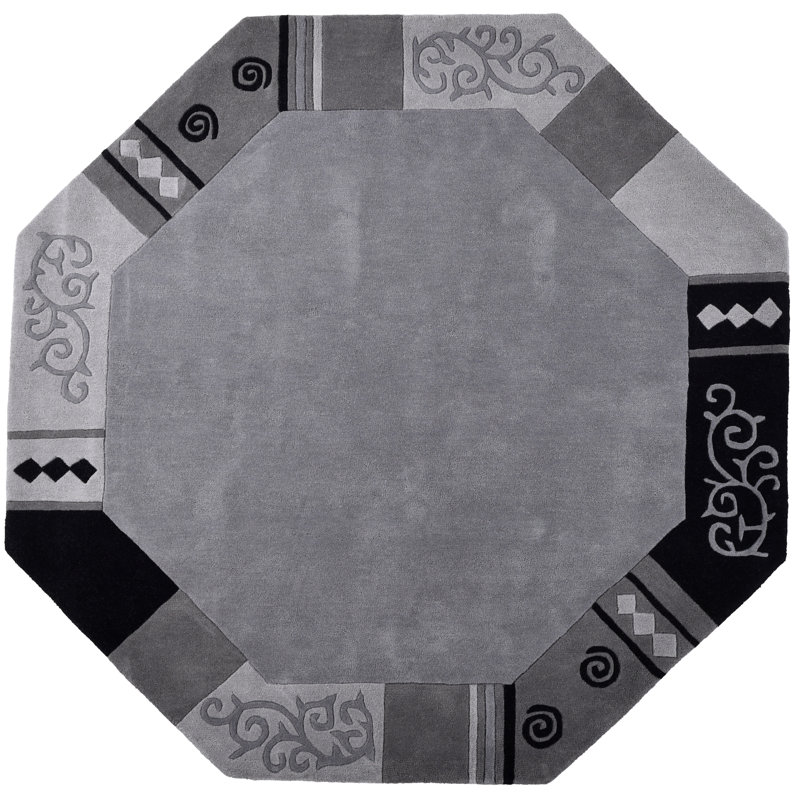 Ambadi Handmade Wool Carpet, Octagonal 200 x 200cm