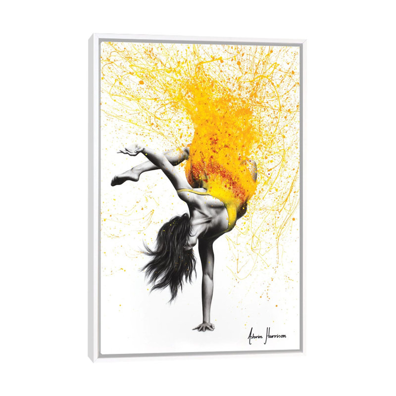Break in Dance par Ashvin Harrison - impression d'art graphique, Aucun mat, H 60 po x l 40 po x P 1,5 po