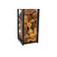 30cm W Metal Log Rack