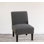 Housse pour fauteuil sans accoudoirs en tissu extensible lavable