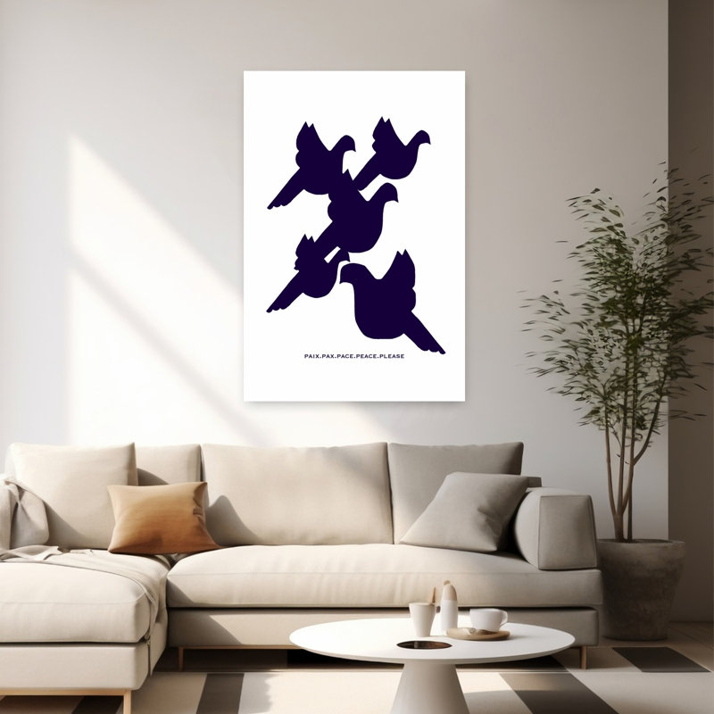 Art contemporain Art contemporain, H 60 po x l 40 po