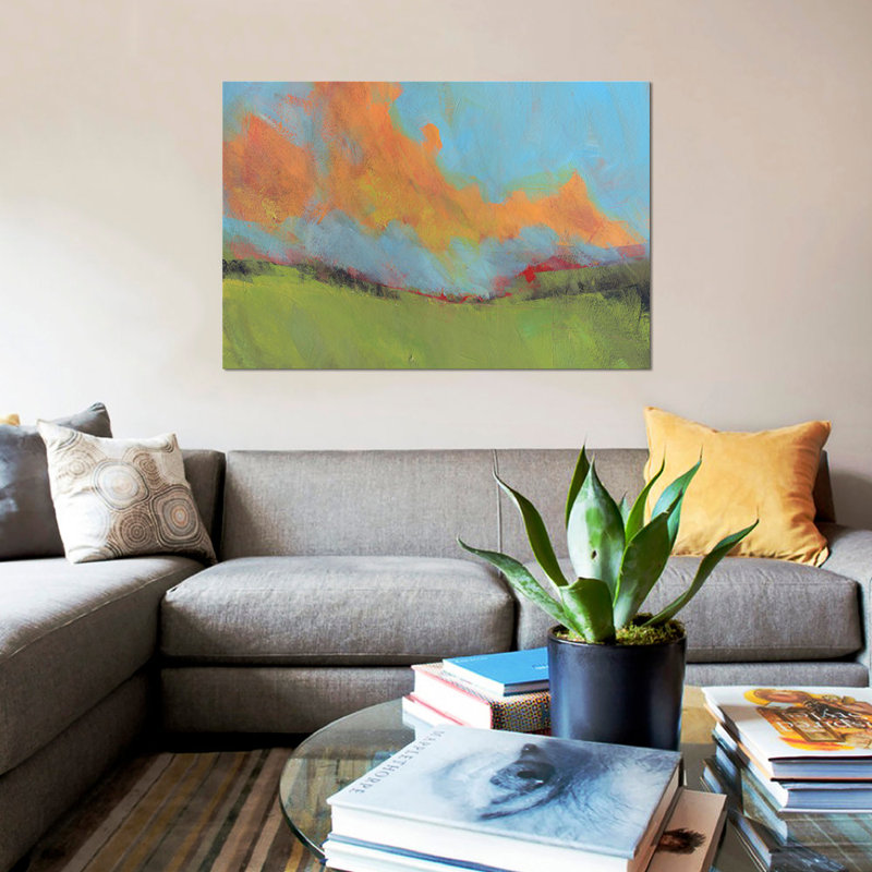 « last of light », impression sur toile, H 8 po x l 12 po x P 0,75 po, Toile tendue, Pas de tapis
