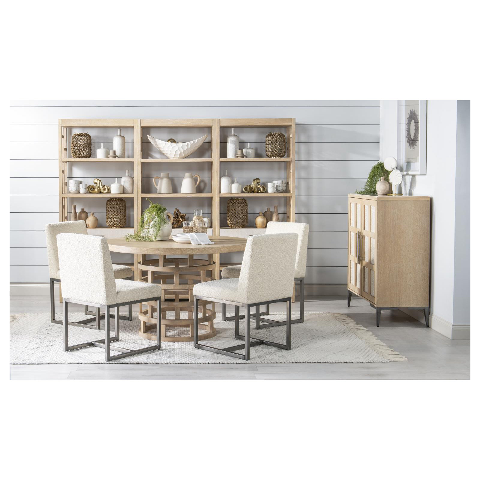 Biscayne Side Chair in Cream