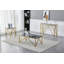 Briant Glass Top Frame End Table