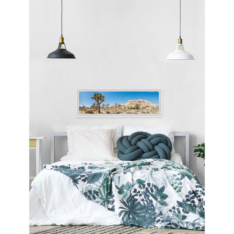 Wanderlust And Desert Dust - Single Picture Frame Print, 25cm H x 76cm W x 3.81cm D