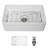 Farmhouse Apron-Front Single Bowl Kitchen Sink