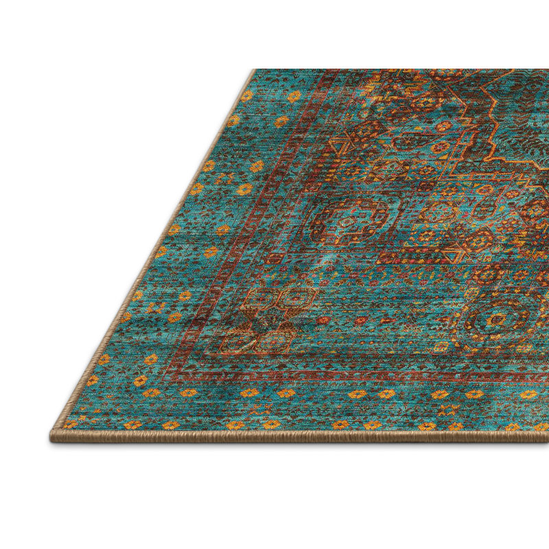 Varnamtown Oriental Indoor Rug, Rectangle 4' x 6'