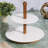 10.8" Serving Tiered Stand