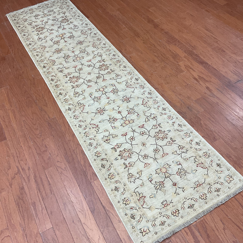  Handmade Oushak Wool Runner