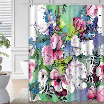 Rideau de douche Bouquet Floral