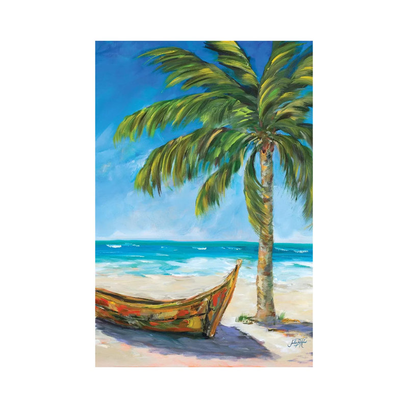 Paradise Trip by Julie Derice - Wrapped Canvas Gallery-Wrapped Canvas Giclée, 30.48cm H x 20.32cm W