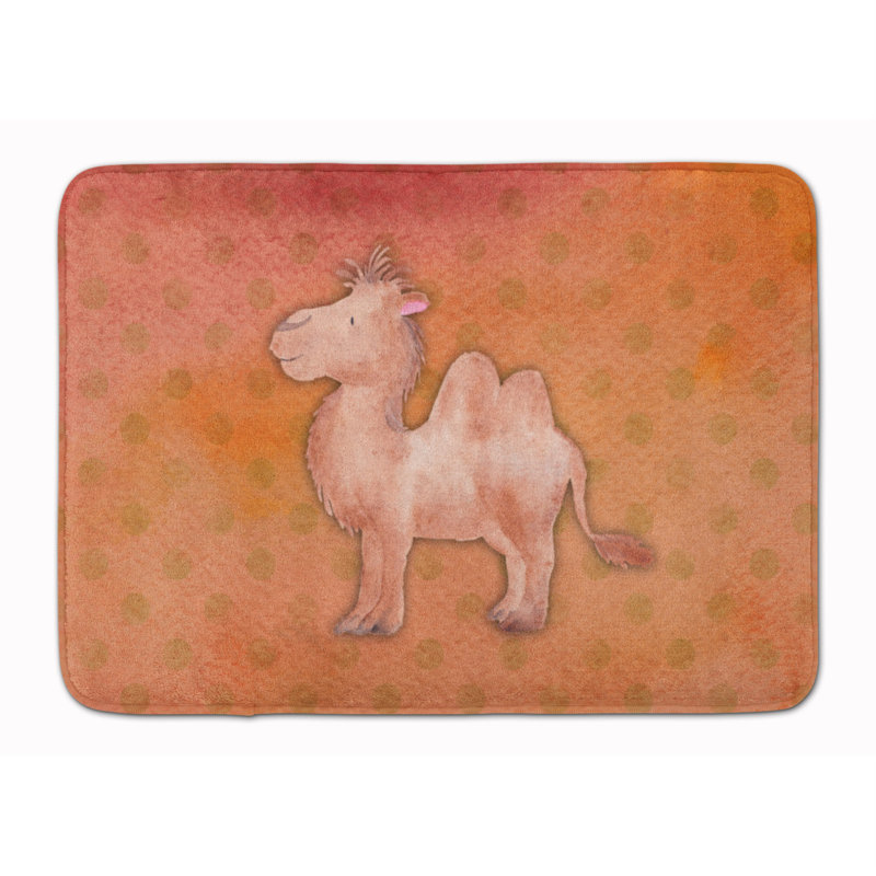 Tapis pour salle de bain en mousse à mémoire de forme aquarelle