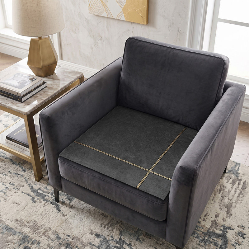 Chenille Sofa Cover with Anti-Slip Base