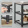 Wood And Metal Shoe Rack