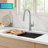 Kraus Torak 2-Function Single Handle Pull Down Kitchen Faucet-110371533