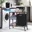 Chariot à linge autoportant avec roues-97876219