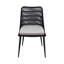 Chaise d'appoint de terrasse avec coussin Cylin