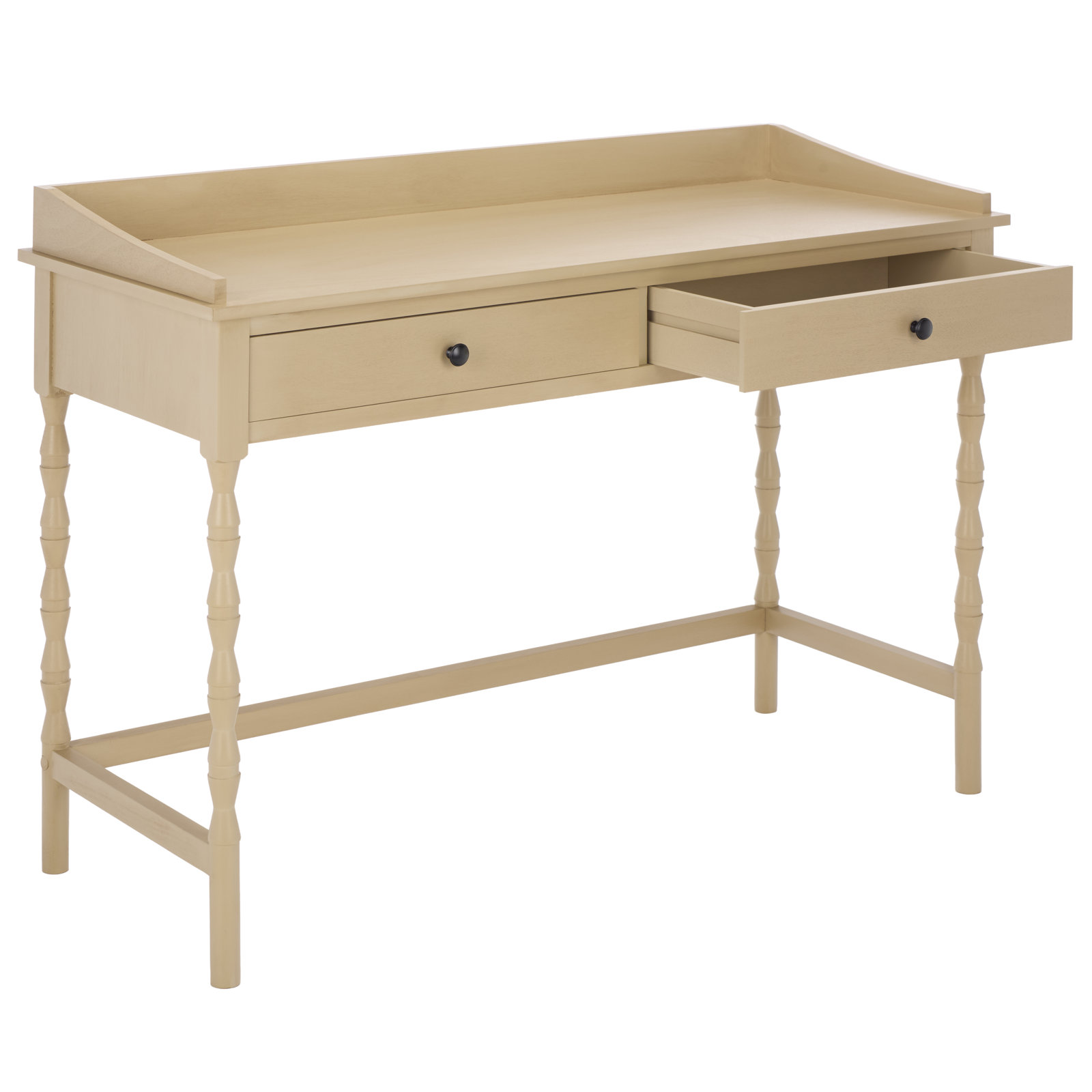 Mia 47 " Pine Writing Desk, Natural
