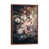 Classic Brown Wood Floater Framed
