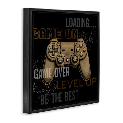 Cadre flottant Gamer Commandes, par Kim Allen