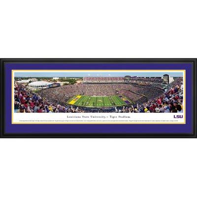 NCAA LSU Football Panoramic Print