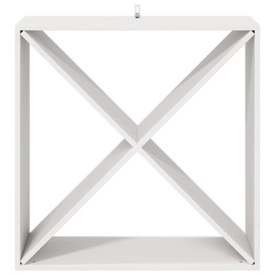 Solid Wood Open Shelving Wine Bottle Rack