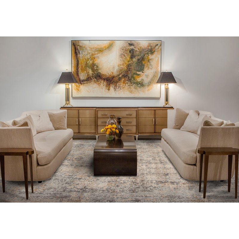 Nirvana Couture Abstract Area Rug, Rectangle 9' x 12'