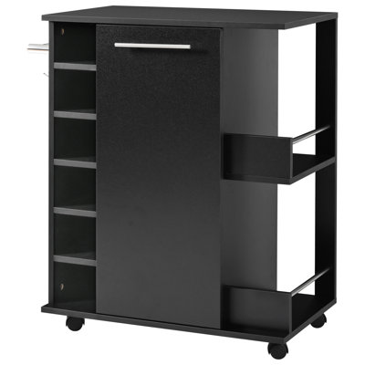 Alyre 65.5 cm W Kitchen Cart with