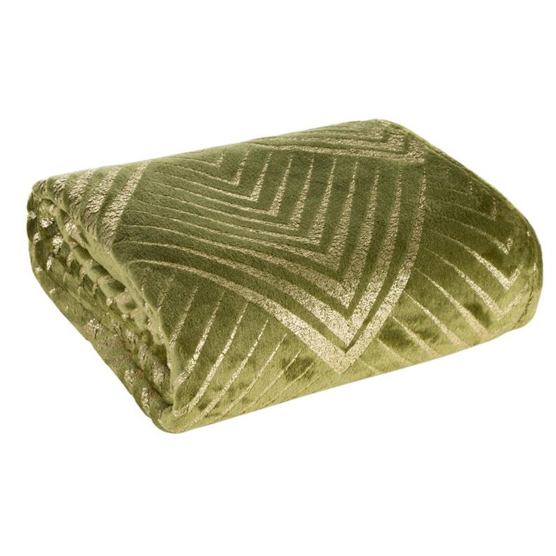 Eurofirany Blanket, Olive