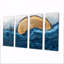 Safire Lake Into The Pine Forest II - Art mural - Art mural sur toile maison-235412354-235412415
