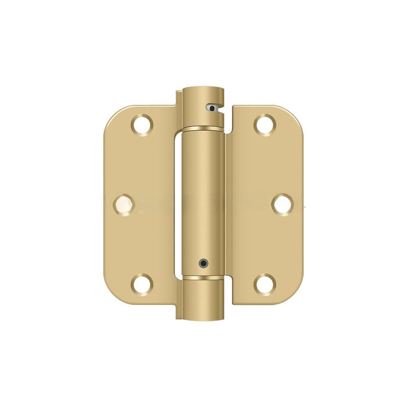 Steel Hinge, PVD Polished Brass