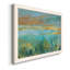 Grassy Beach - Ensemble de 2 peintures sur toile encadrées-302925810-302925815