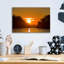  «Sunlit Passage» par Chuck Burdick, art mural en verre acrylique, 16 po x 12 po