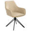 49 cm H Upholstered Faux Leather Full Back Armchair-1258856857