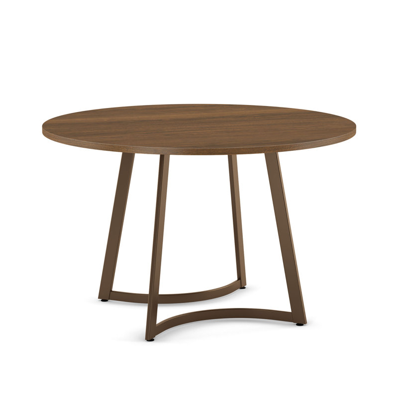 Table de salle à manger ronde Tahina, Bronze