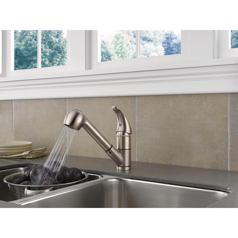 Peerless Faucets Pull Out Kitchen Faucet, Stainless Steel