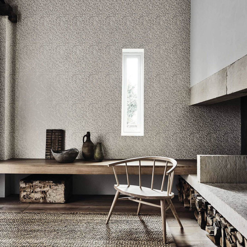 Pure Willow Bough Wallpaper, Eggshell/Chalk
