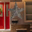 LED Silver Star Outdoor Christmas Lighted Display