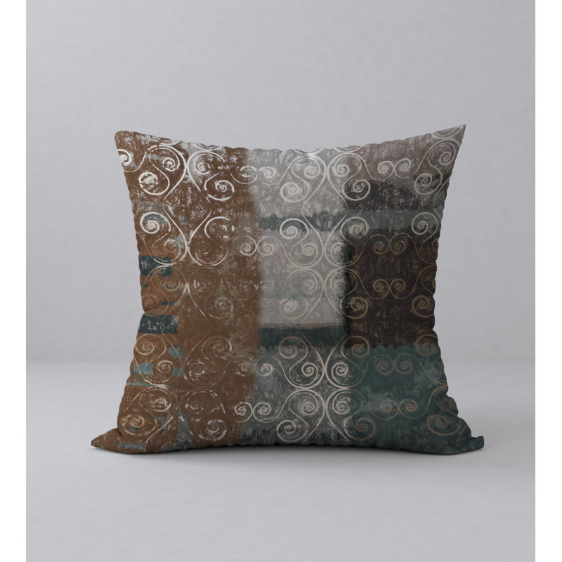 Housse de coussin carrée/insert, 18 po x 18 po
