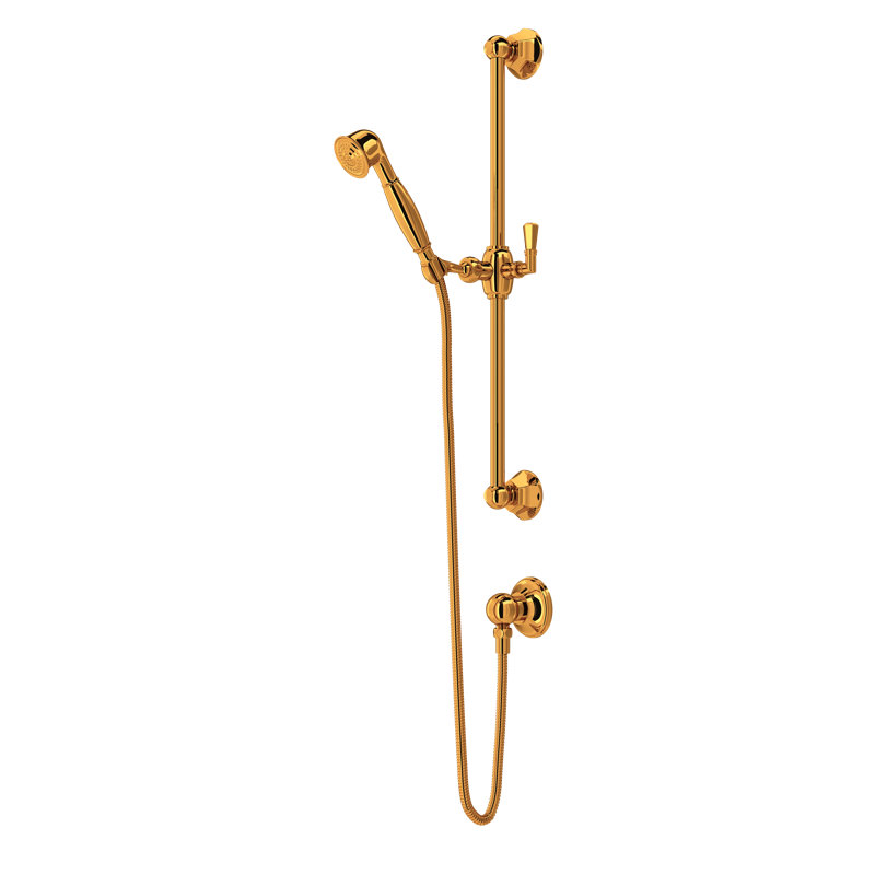 Palladian® Complete Shower System, Italian Brass