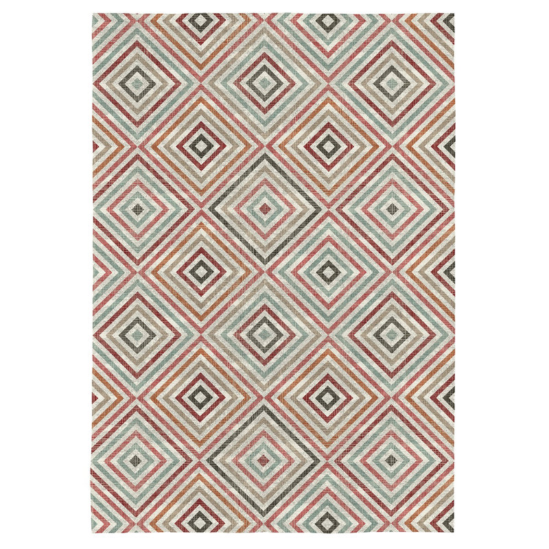 Adriel Geometric Area Rug, Rectangle 120 x 170cm