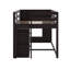 Lit mezzanine simple avec armoire de rangement et tablette-1465958267