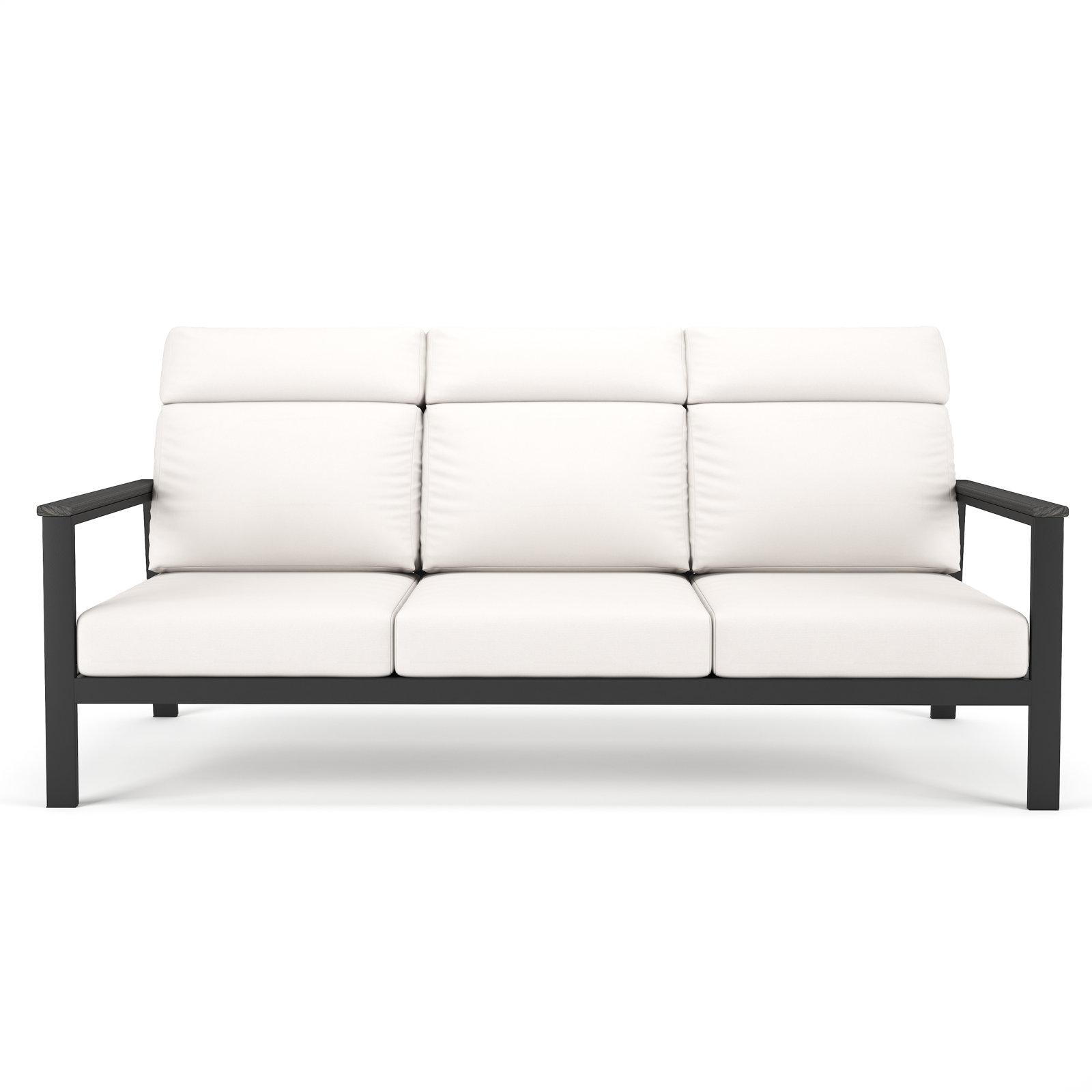 Townsend 80" Sunbrella® Patio Sofa, Canvas White, Gray, Yes