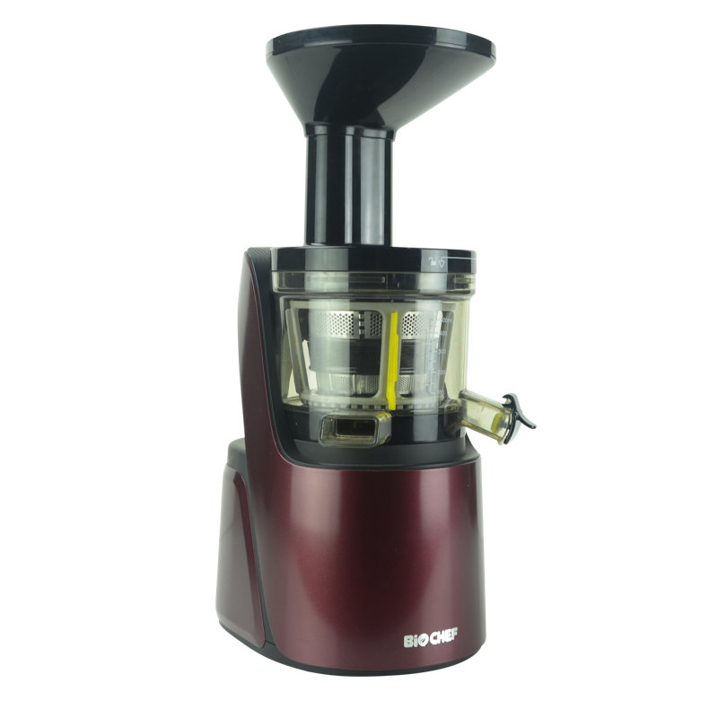 BioChef Quantum 150 Watt Electric Slow Masticating & Cold Press Juicer, Burgundy
