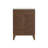  Cove 24" Bathroom Vanity with Ceramic Sink Top, Fully Assembled Mid-Century Wood Bathroom Cabinet, Walnut